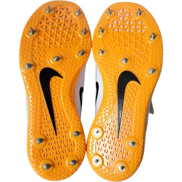 Nike Zoom High Jump Elite Spikes White Pink Orange Men’s 8 / Women’s 9.5 EUC - Picture 4 of 15